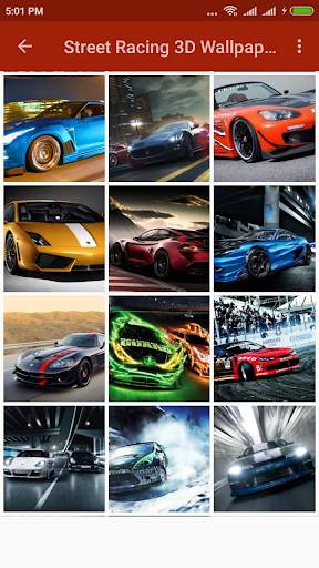 Street Racing 3D Wallpaper screenshot 1