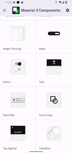 Material Design Components screenshot 11