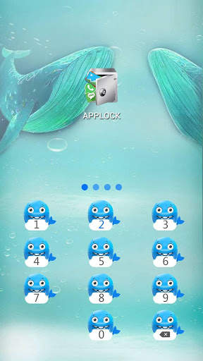 AppLock Theme Dolphin screenshot 2