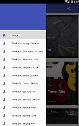 Lagu The Rain Offline screenshot 1