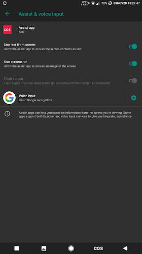 cos launcher (experimental) screenshot 6