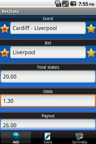BetStats Lite - bet tracker screenshot 3