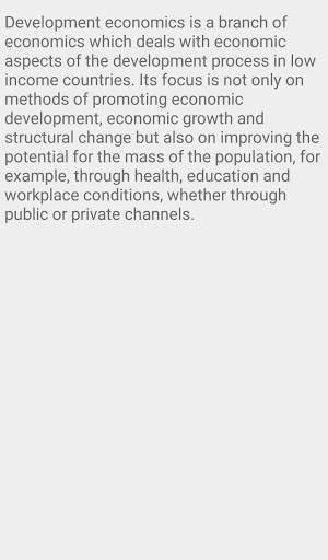 Theories of development economics 2 تصوير الشاشة