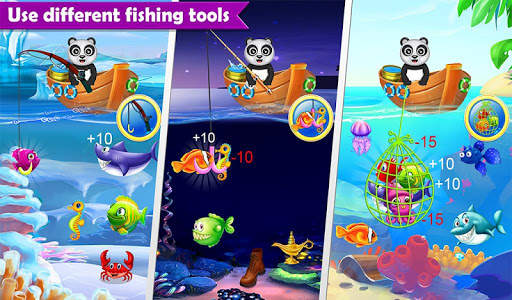 Happy Fisher Panda: Ultimate Fishing Mania Games screenshot 4