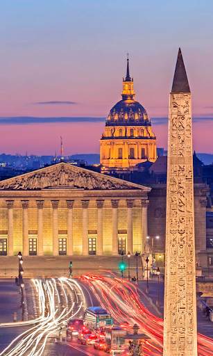 Paris Night Live Wallpaper (backgrounds & themes) screenshot 3