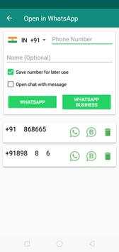 Unknow Chat For WhatsApp | Open Chat | Direct Chat | Call Logs screenshot 2