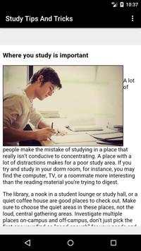Study Tips & Tricks скриншот 5