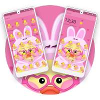 Cute Little Yellow Duck Theme