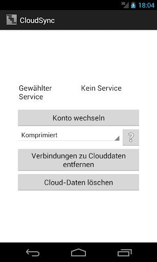 Projektplan - CloudSync screenshot 1