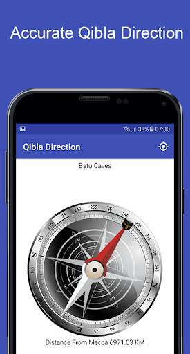 Prayer Times Malaysia : Qibla, screenshot 2