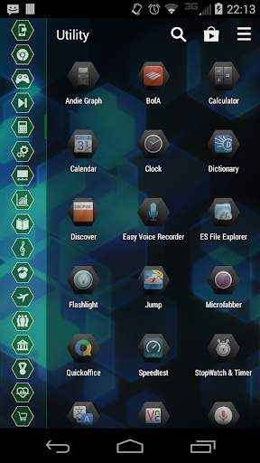 Senary Smart Launcher Theme screenshot 3