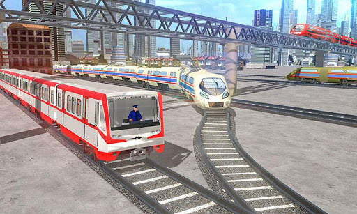 Indian City Train Driving Free Simulator screenshot 2
