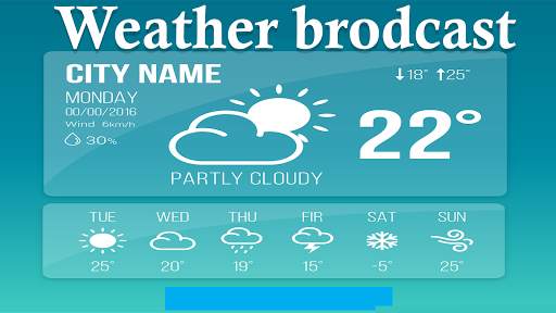 weather app for Broadcast screenshot 2