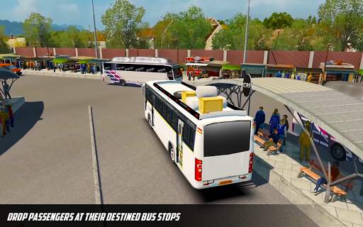 Bus Simulator: Hill Coach Driving Bus Sim screenshot 4