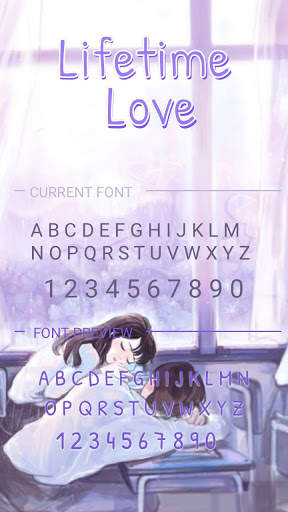 Lifetime Love Font for FlipFont , Cool Fonts Text screenshot 3
