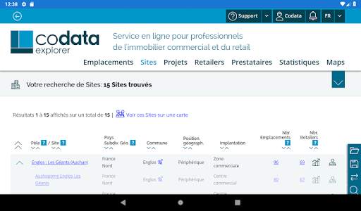Codata Mobile screenshot 10