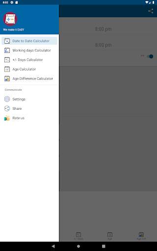 Date Calculator 17 تصوير الشاشة
