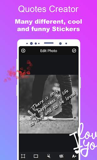 Quotes Creator - Quotes Maker & Quotes On Photo screenshot 3