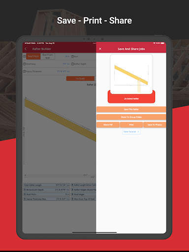 RedX Roof - Rafters, Trusses screenshot 11