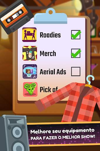Epic Band Clicker - Seja Músico e Rock Star! screenshot 3