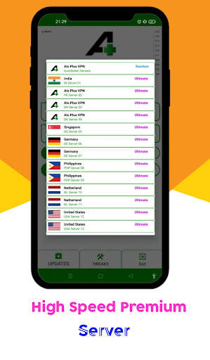 Alo Plus VPN screenshot 3
