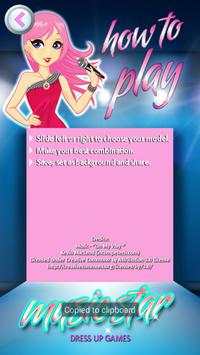 Music Star Dress Up Games screenshot 8