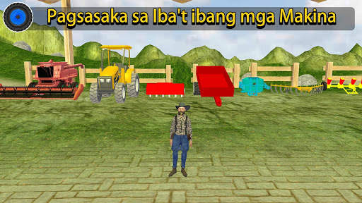 Traktor Pagsasaka Driver: nayon Simulator 2019 screenshot 1