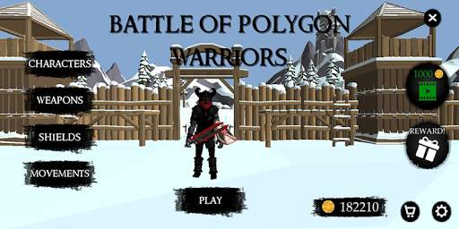 Battle of Polygon – Action RPG Warrior Games screenshot 1