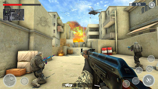 Modern Gun War Shooting Games screenshot 1