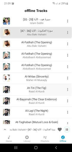 TV Quran - Offline Quran Recitations (MP3 Audio) screenshot 4