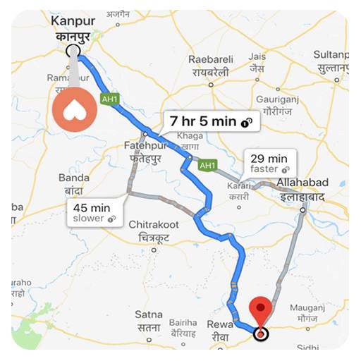 GPS Route Finder:Maps,Navigation,Travel Directions 1.0