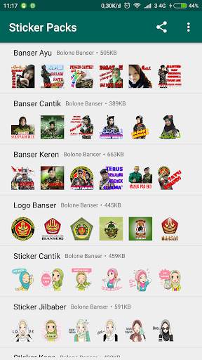 Sticker BANSER Keren Untuk WA screenshot 2