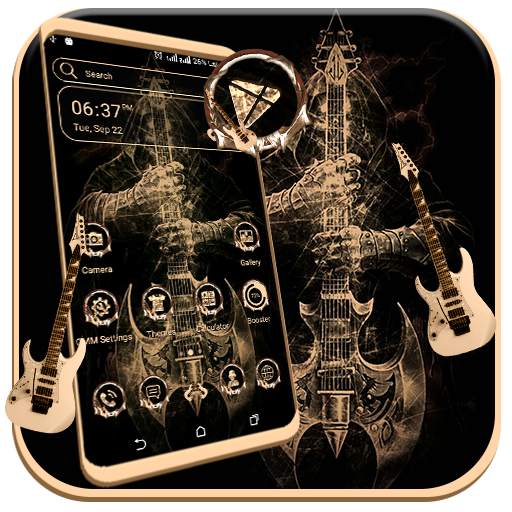 Guitar Demon Launcher Theme 2.2.1