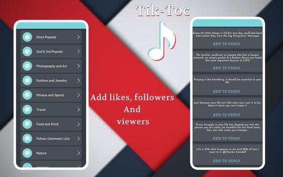 Boost Followers and Likes For TikTok screenshot 1