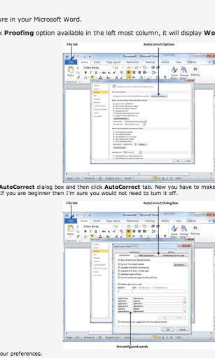 Tutorials for Word - Free screenshot 3
