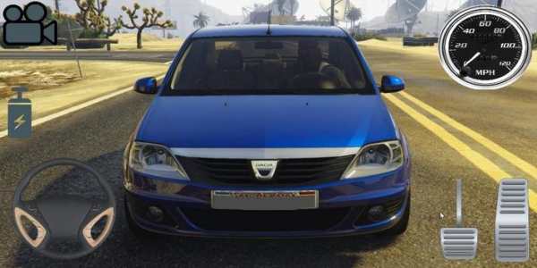 Driving Dacia Logan Car Simulator screenshot 2