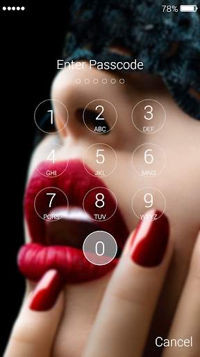 Lips Lock Screen screenshot 8