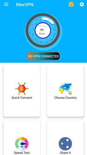 MaxVPN - Free Unlimited VPN screenshot 1