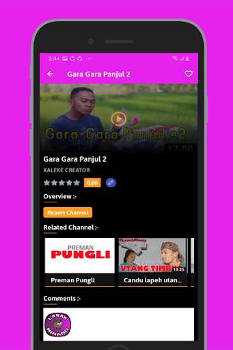Lawak Minang - Kumpulan Video lucu Minangkabau screenshot 4
