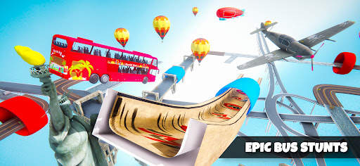 Impossible Bus Driving Stunts screenshot 8