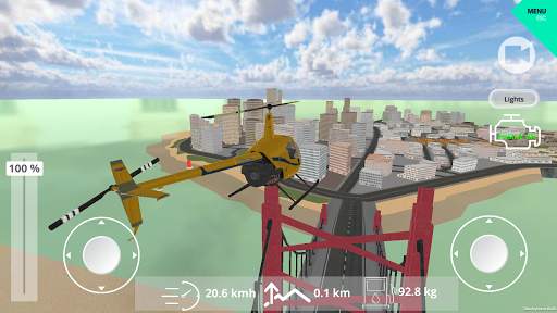 Free Helicopter Simulator screenshot 1