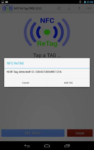 NFC ReTag FREE screenshot 10