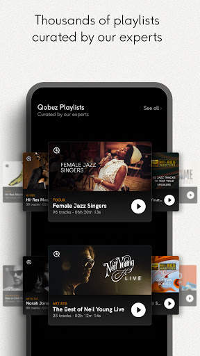 Qobuz: Music & Editorial screenshot 4