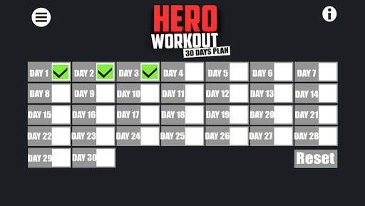 HERO Workout screenshot 1
