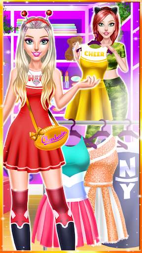 Cheerleader Magazine Dress Up screenshot 2