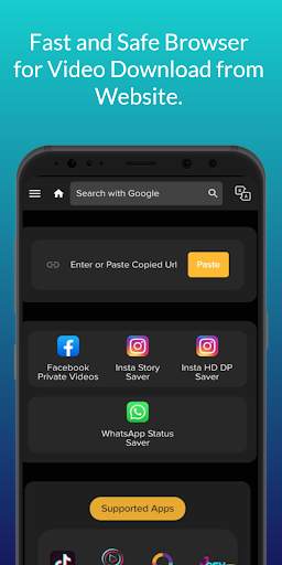 Video downloader & Browser App screenshot 2