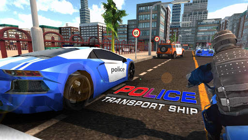 US Police Cruise Ship Car Truck Plane Transporter screenshot 2
