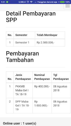 SIAKAD UNP KEDIRI screenshot 4
