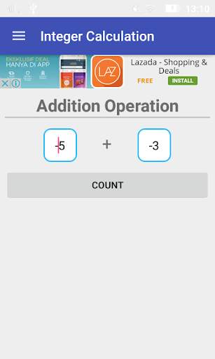 Integer Calculation скриншот 2