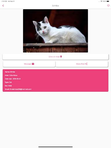 Missing Pets - Find Lost Pet скриншот 2